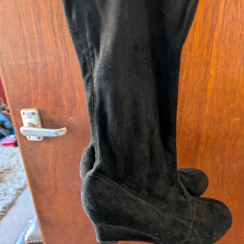 Boots Black Over the Knee Women's Boots